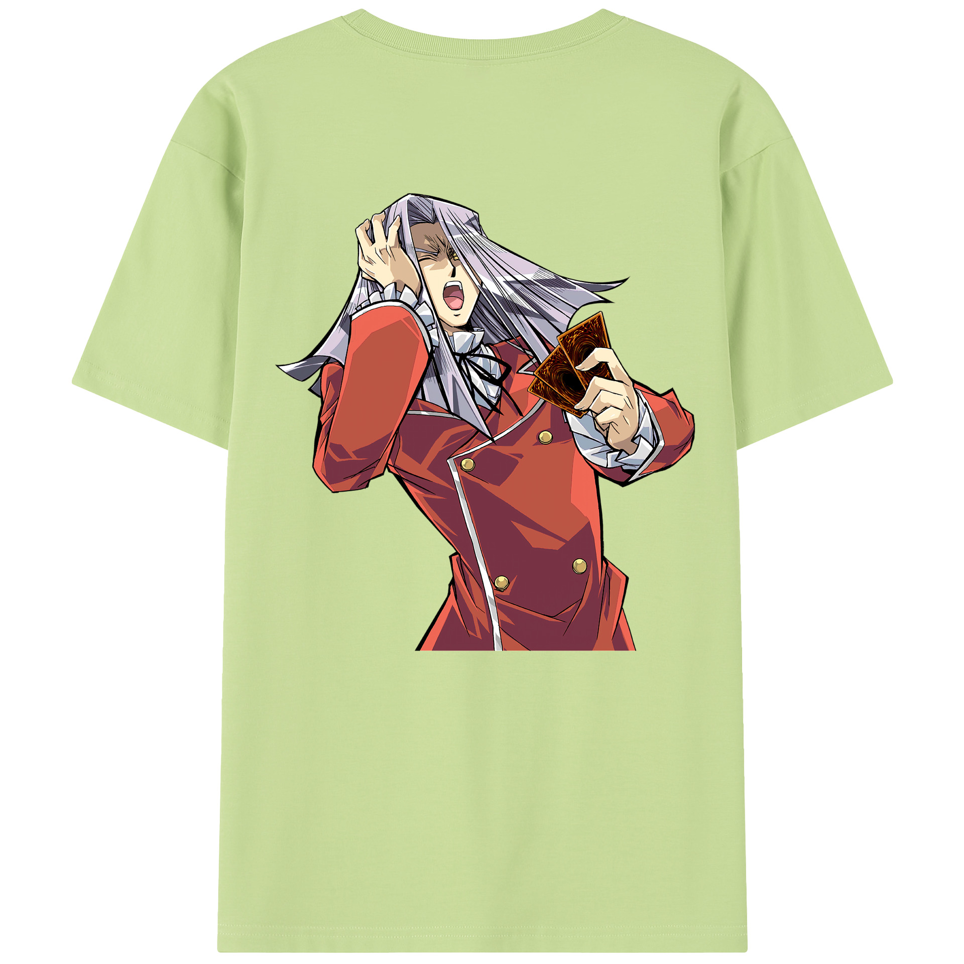 （画像用） 遊☆戯☆王 Yu-Gi-Oh! 綿100％半袖Tシャツ（背面プリント）